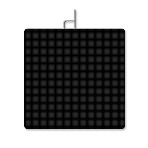 Net Scrim 1.2x1.2m / 48x48" Triple Black -1.8f