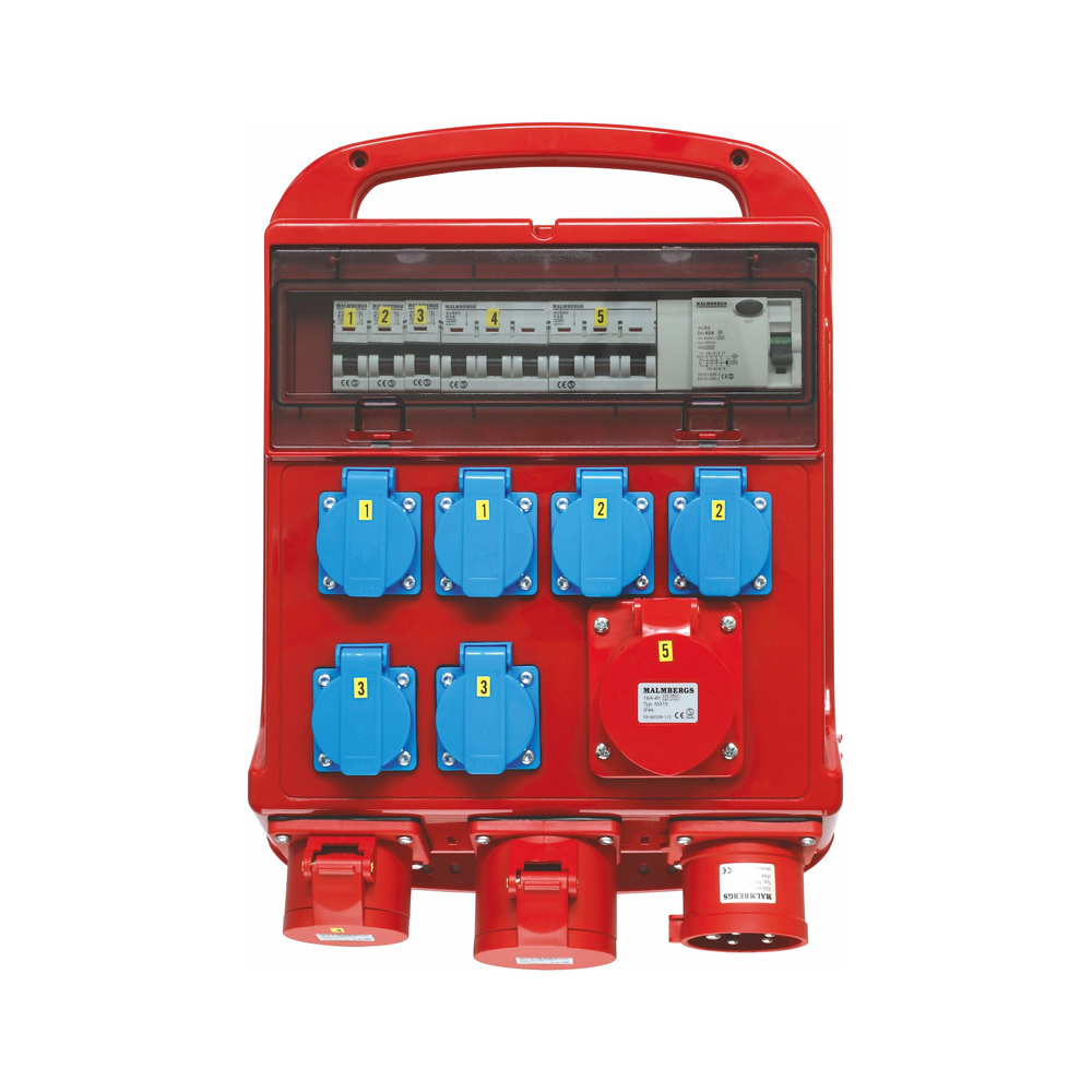 Distro Box 432 Construction > 6xSchuko 2x416 Looped