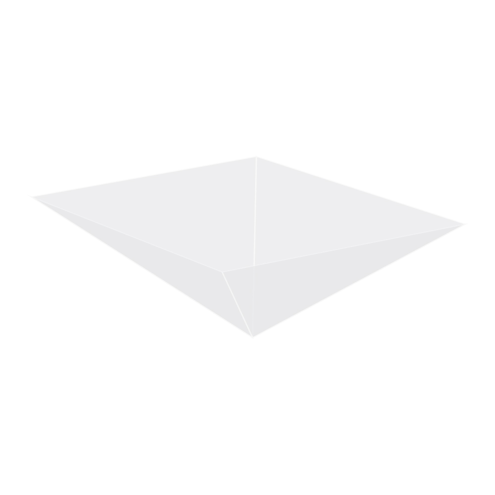 3.6x3.6m / 12x12' Pyramid Silent Grid 1/1 -2.6f