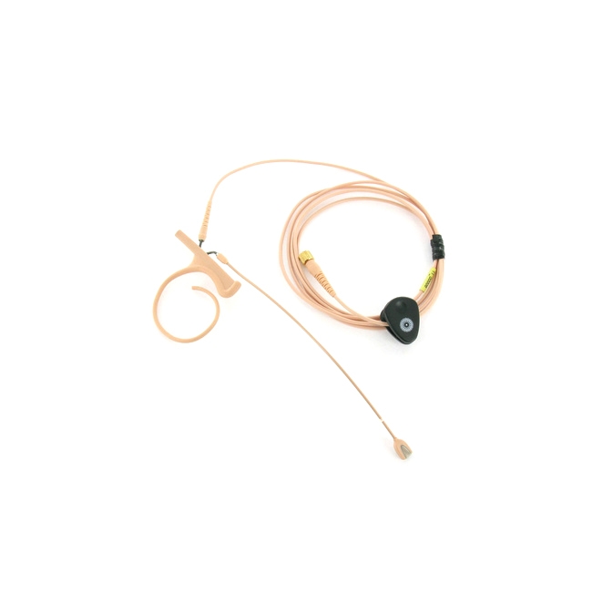 DPA 4166 Slim Omni Single-ear Headset Mic Beige MicroDot
