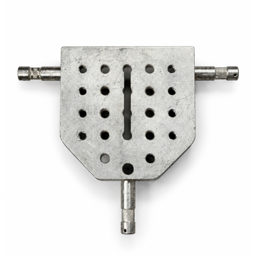 Secondary picture of Cheese Plate Cradle 150x150mm 3 x 16mm Pin