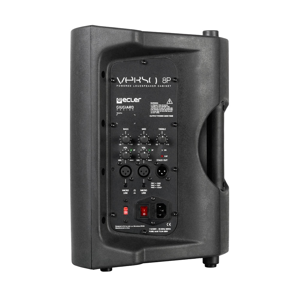 Secondary picture of Ecler Verso 8P 1 x Active Speaker with Stand