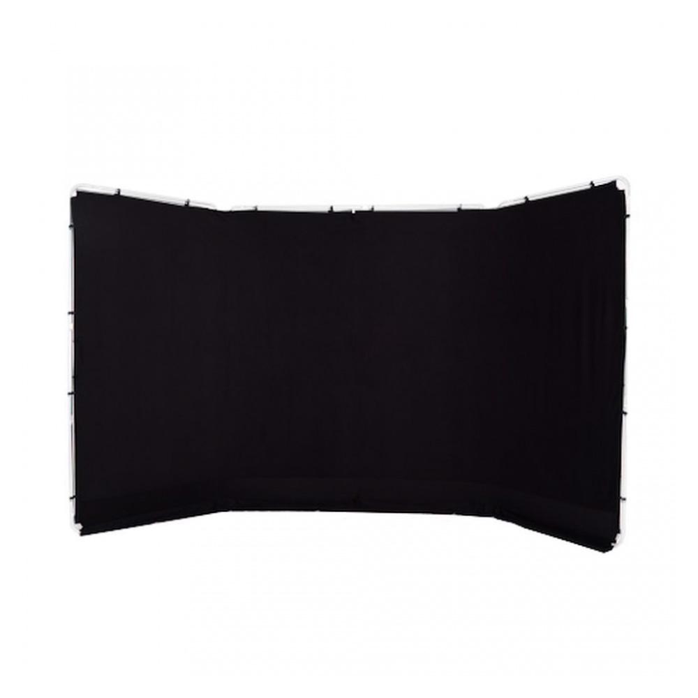 Lastolite Panoramic Background Fabric Black 2x4m