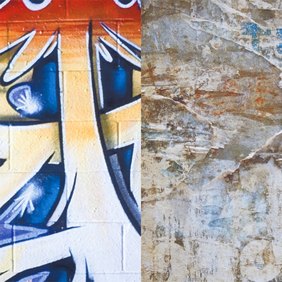 Lastolite Urban Collapsible Background 1.5x2.1m / 5x7' Distressed Paper / Graffiti