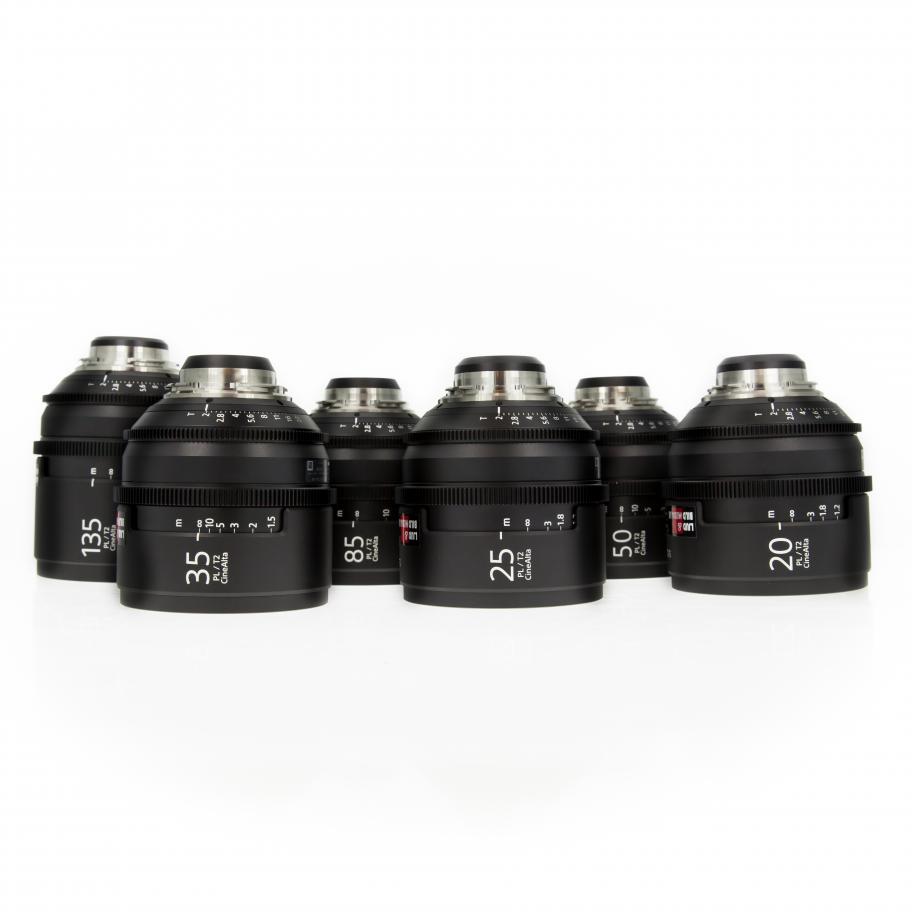 Sony CineAlta Prime PL Set 20-135mm