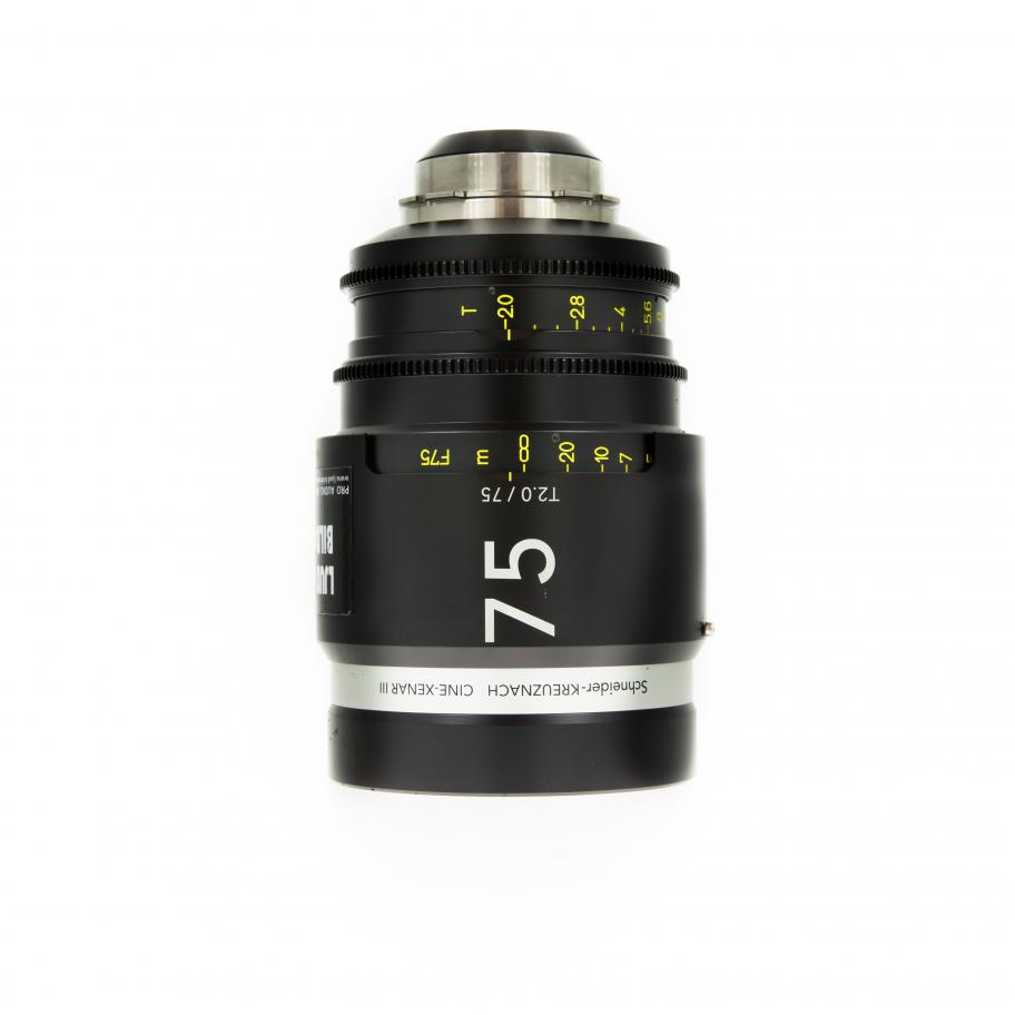 Schneider-Kreuznach Cine-Xenar III 75mm T2 ø104