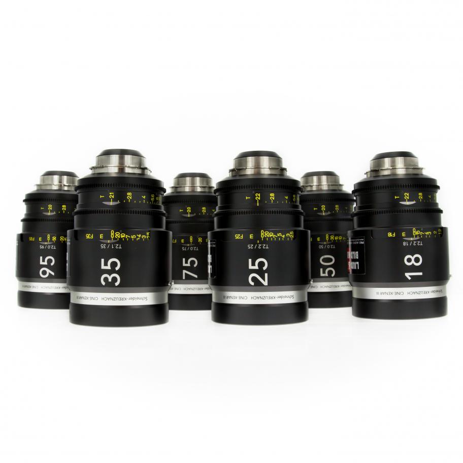 Schneider-Kreuznach Cine-Xenar III Set 18-95mm