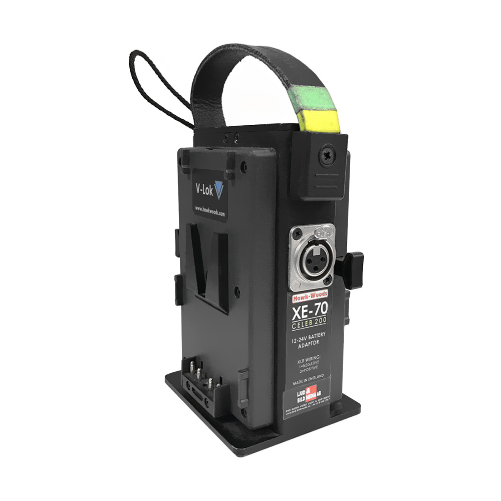 Hawk-Woods XE-70 Dual V-Lock Adapter for Kino Flo Celeb 200/Select 30 / Arri SkyPanel / LitePanels Gemini