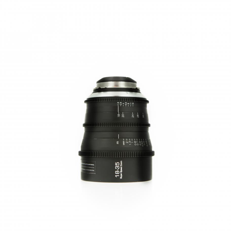 G.L Optics Zoom 18-35mm T2.0 Sigma Conversion CF0.3m ø94