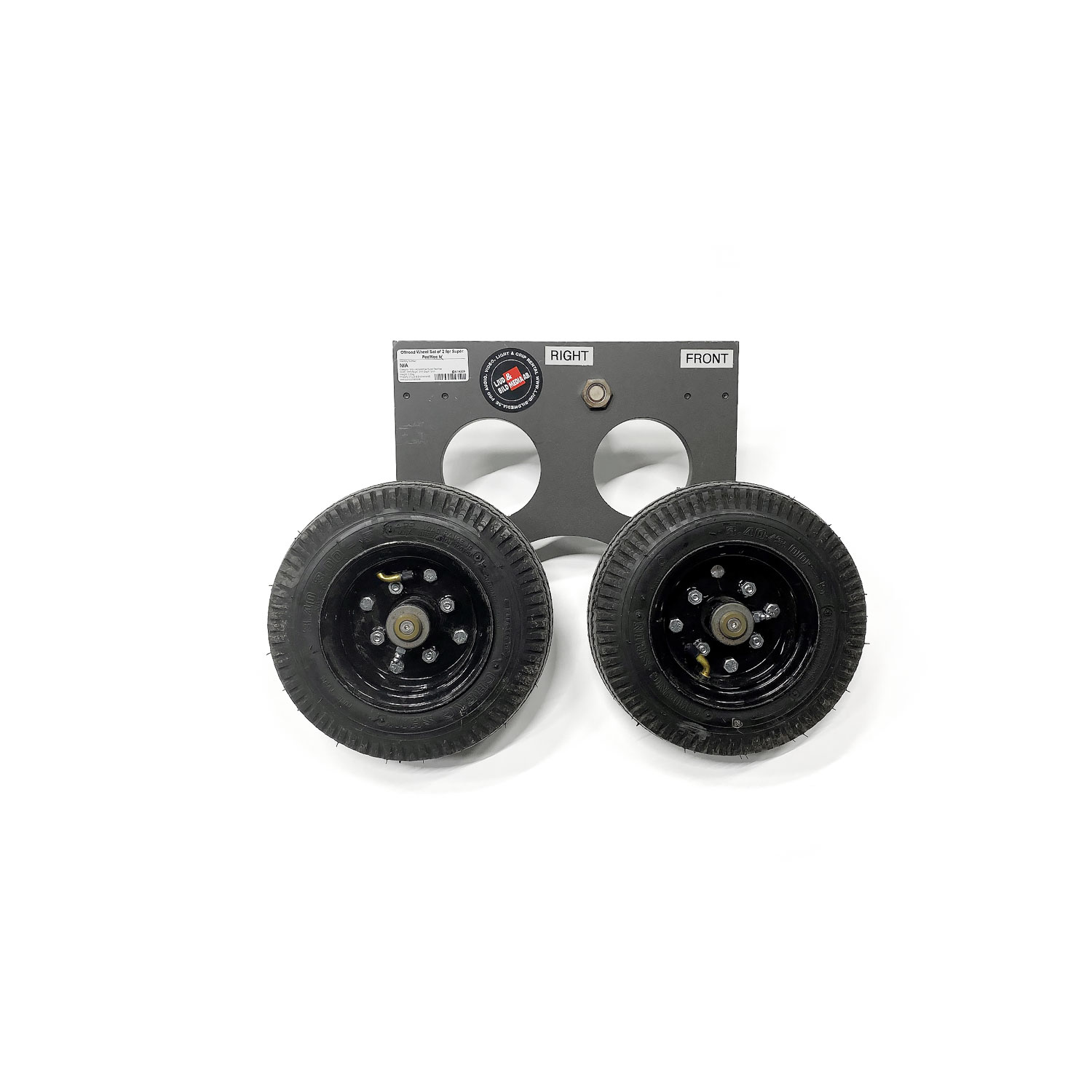Offroad Wheel Set of 2 for Super PeeWee IV