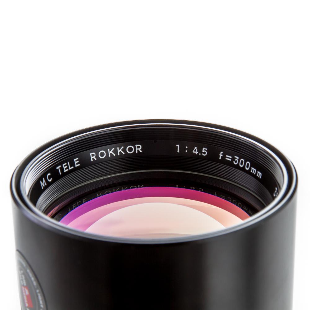 Secondary picture of Cineovision Minolta MC Rokkor 300mm T4.5 CF17' ø80 Feet Scale