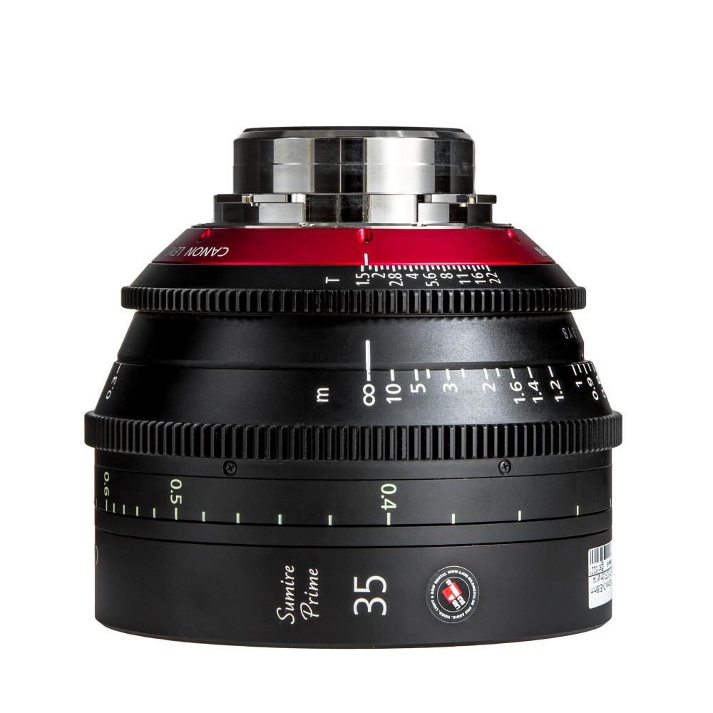 Canon Sumire CN-E 35mm FP X T1.5 CF0.3m ø114