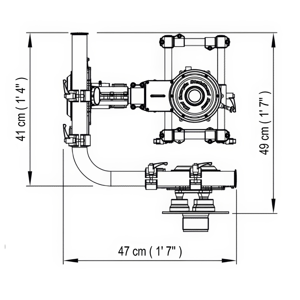 Secondary picture of Mini Scorpio Stabilized Head V 3-Axis