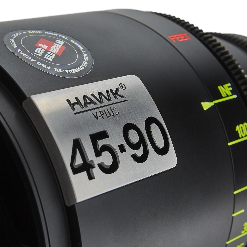 Secondary picture of Hawk V-Plus Anamorphic Zoom 45-90mm 2x T2.8 CF0.76m ø125