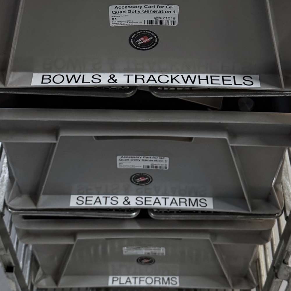 Secondary picture of Accessory Cart for GF Quad Dolly Gen 2