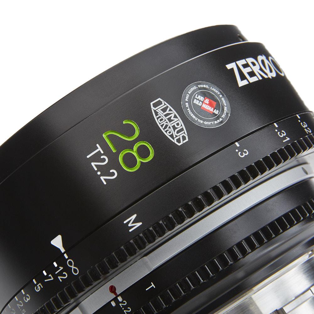 Secondary picture of Zero Optik Olympus 28mm T2.2 CF0.3m ø95
