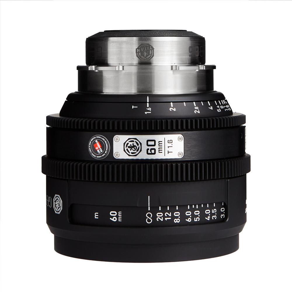 Gecko-Cam Genesis G65 60mm T1.6 LPL-Mount CF0.66m ø95