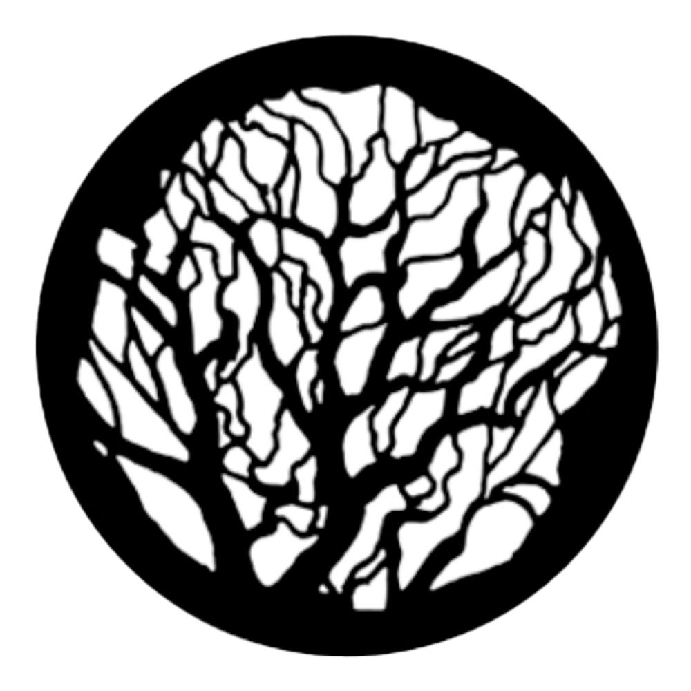 Metal Graphic Gobo B-Size Tree 2