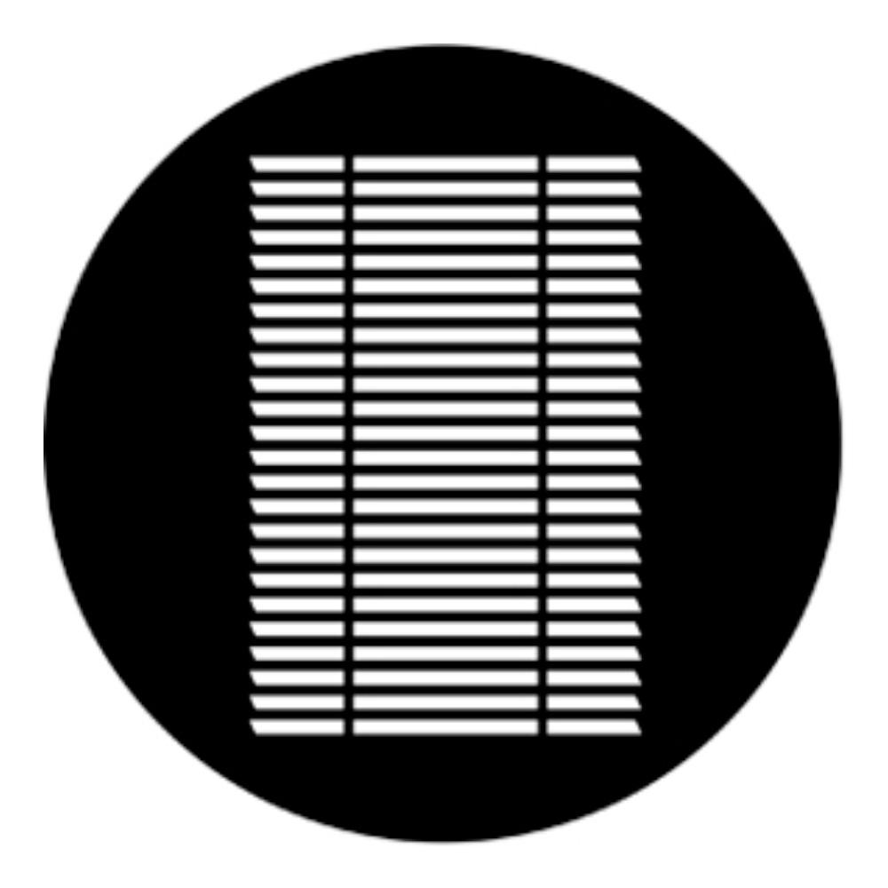 Metal Graphic Gobo B-Size Louvre