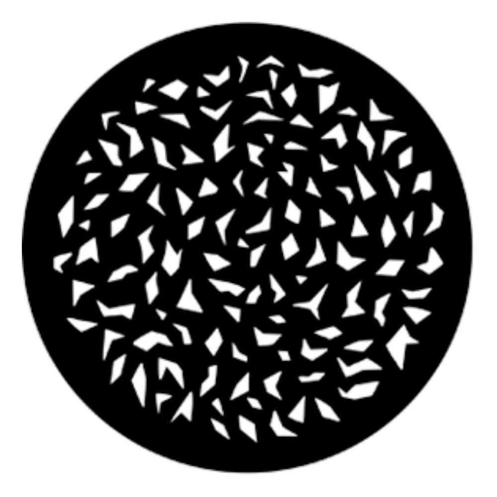 Metal Graphic Gobo M-Size Sharp Breakup Small