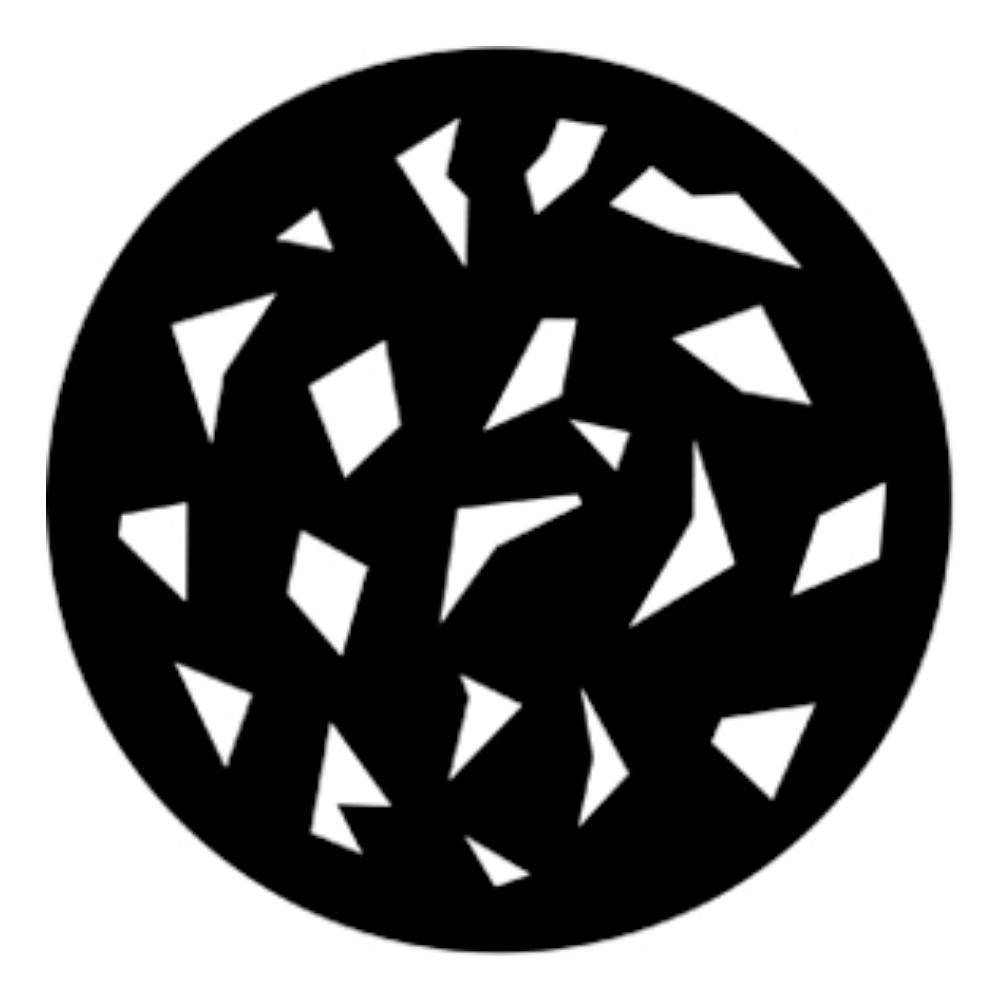 Metal Graphic Gobo M-Size Sharp Breakup Large