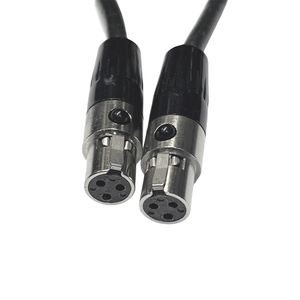 TA3 MiniXLR Female > Female 0.3m