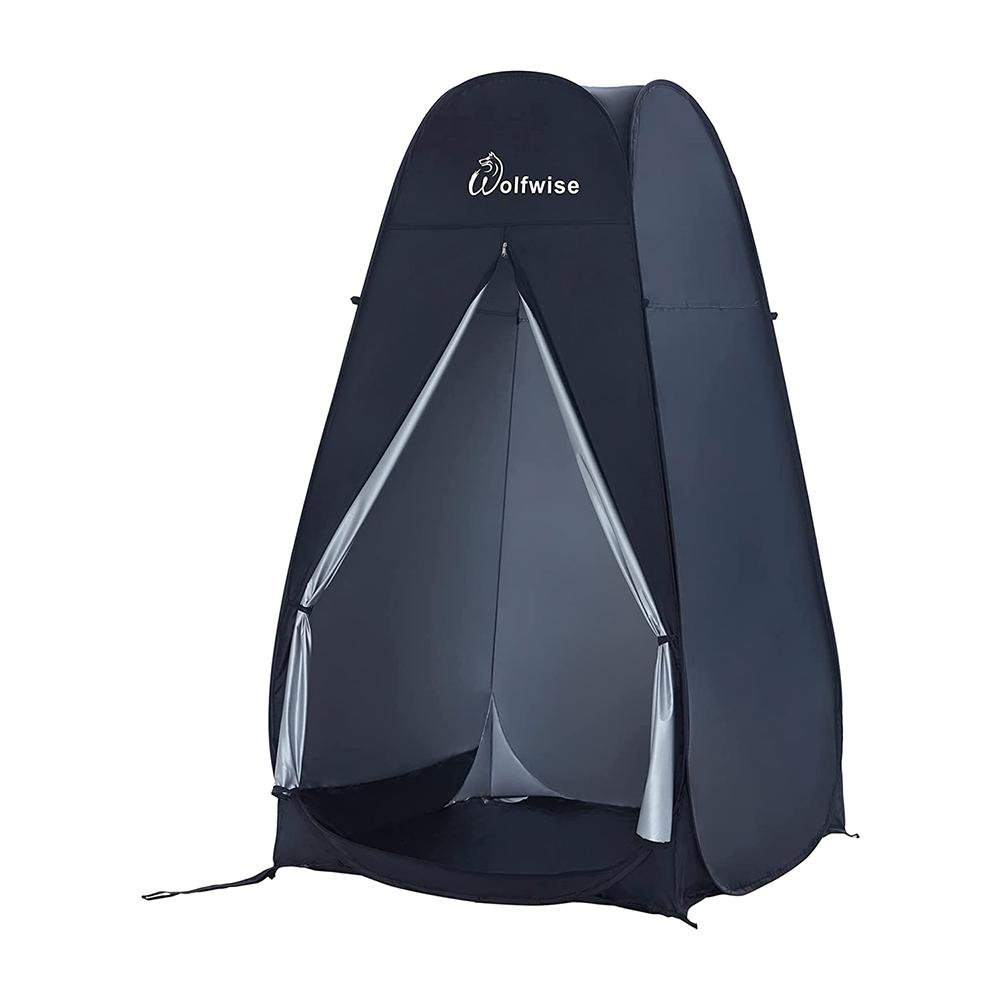 Wolfwise Pop-Up Privacy Tent Black