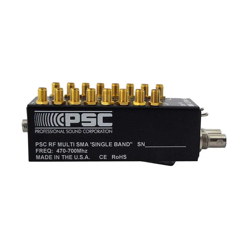 PSC RF Multi SMA Split Single Band Active 470-700 MHz