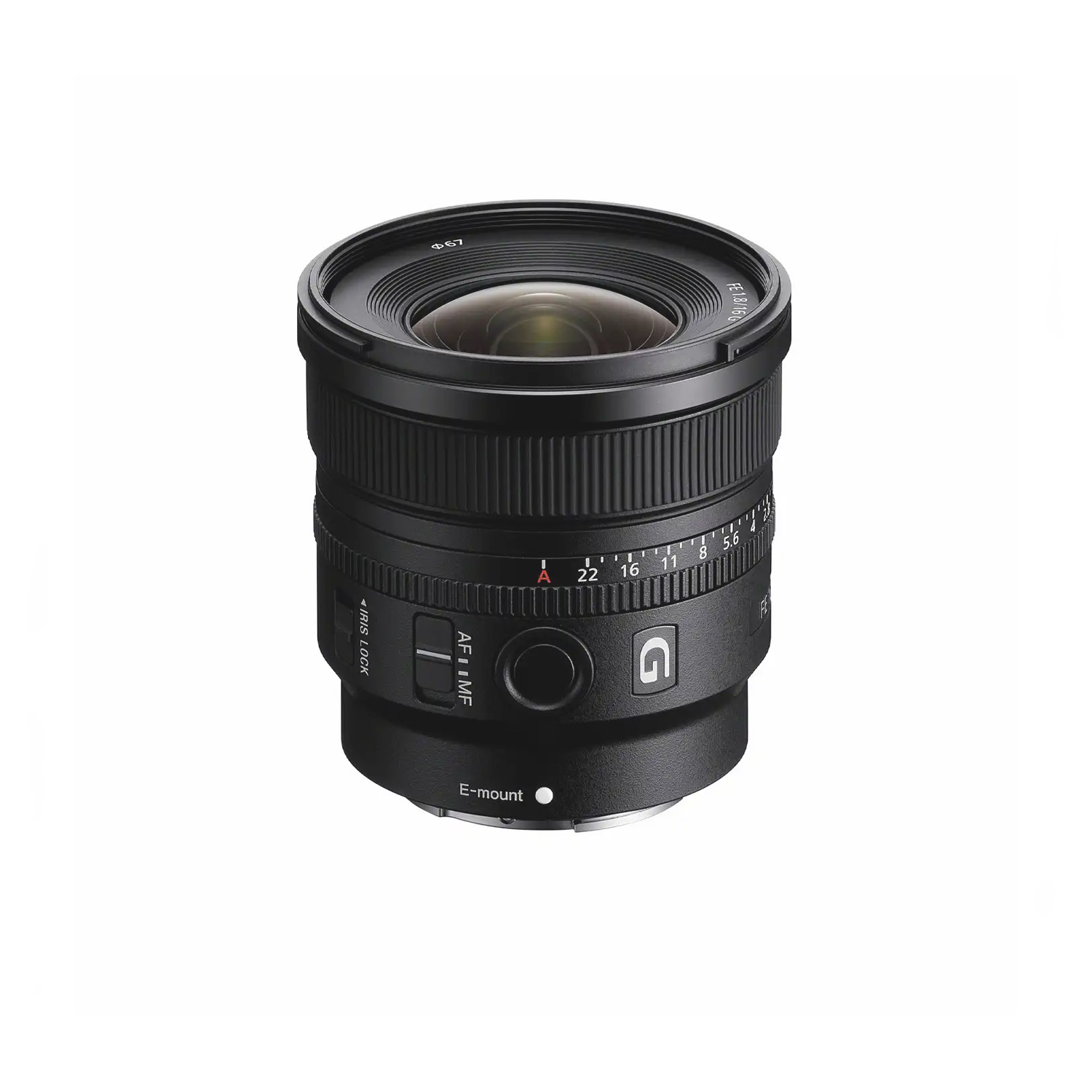 Sony FE 16mm f/1.8 G ø67