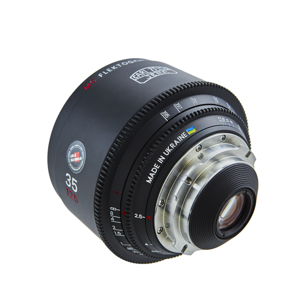 Secondary picture of Carl Zeiss Jena MC Flektogon by IronGlass 35mm T2.5 CF0.195m ø110