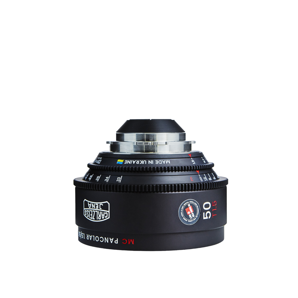 Carl Zeiss Jena MC Pancolar by IronGlass 50mm T1.5 CF0.33m ø110