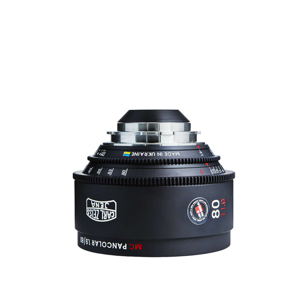 Carl Zeiss Jena MC Pancolar by IronGlass 80mm T1.9 CF0.8m ø110
