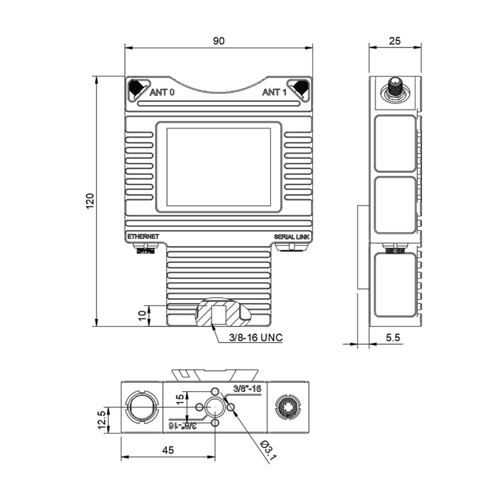 Secondary picture of S-Radio MIMO 2.4 GHz Modem System