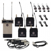 Wisycom 4 Ch System MTP40S-EUX / MCR54-B2 470-663MHz image 2