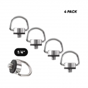 CRDBAG D-Ring 1/4" Camera Screw 4-Pack image 1